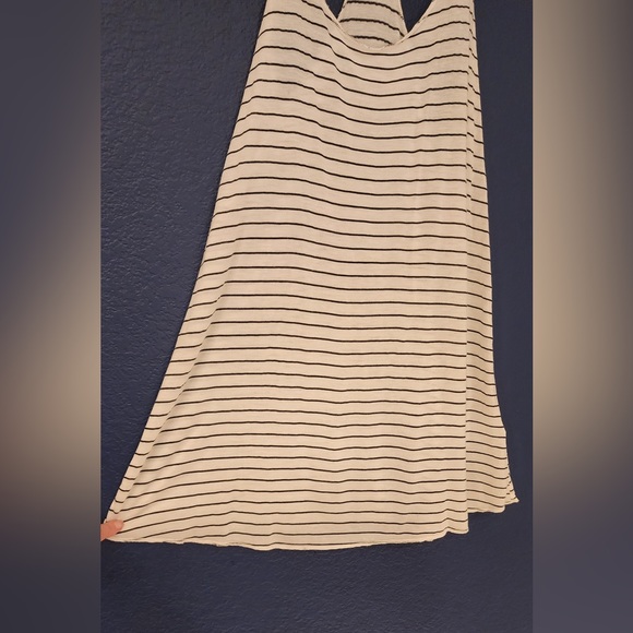 Lauren Moshi Limited Edition Women’s White W/ Black Stripes Tank Top Size Small - Picture 5 of 6